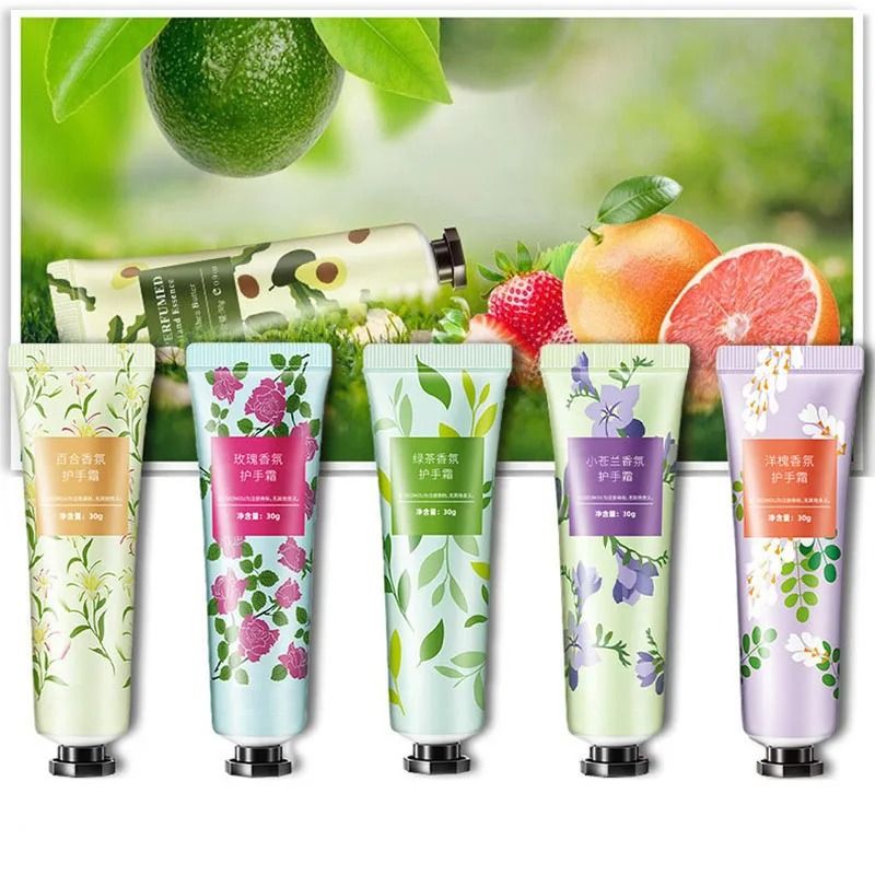 Fruity Flowery Moisturizing Hand Cream Set 10 Piece Nourishing Repair Care 4