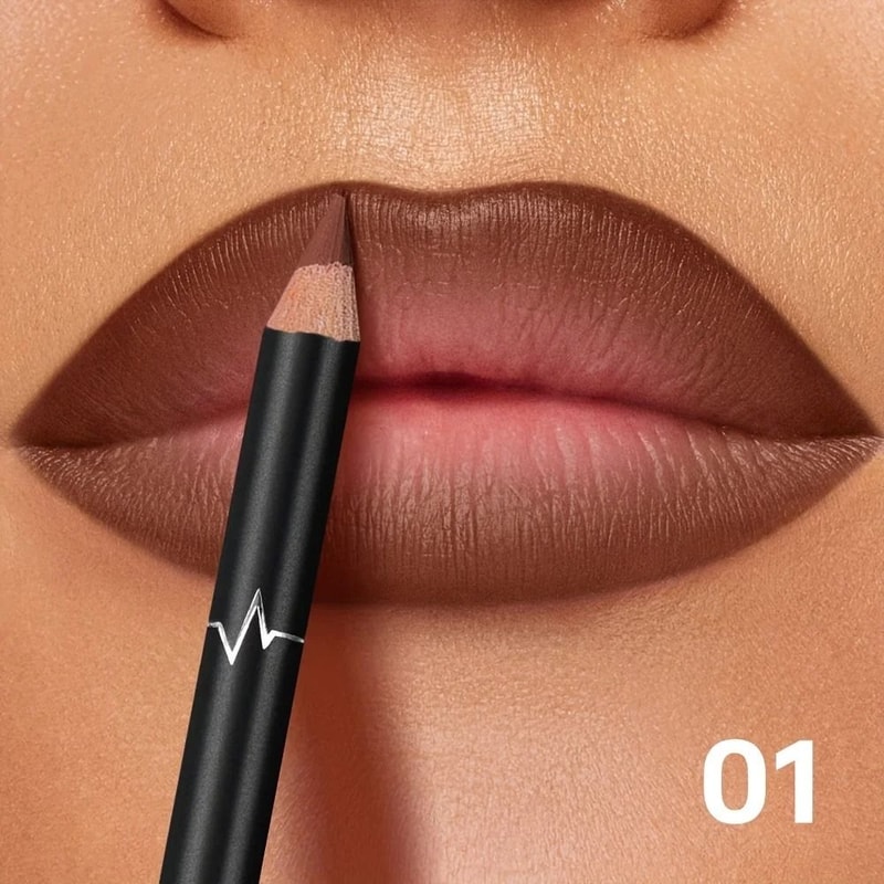 Pudaier Waterproof Matte Lip Liner Long Lasting Non Transfer Pencil 1