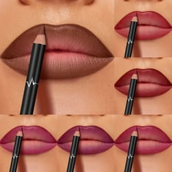 pudaier waterproof matte lip liner long lasting non transfer pencil