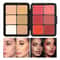 12 Color All In One Cream Contour Palette Concealer Blush Highlight 8