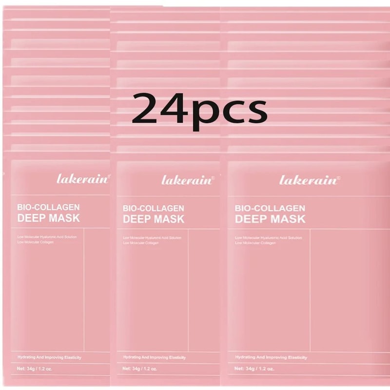 Bio Collagen Real Deep Hydrating Overnight Hydrogel Face Mask 7