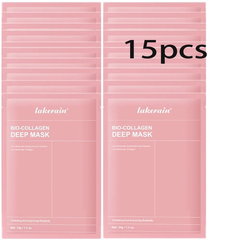 Bio Collagen Real Deep Hydrating Overnight Hydrogel Face Mask 5