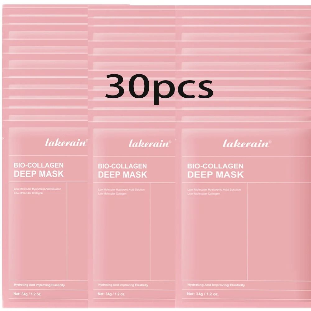 Bio Collagen Real Deep Hydrating Overnight Hydrogel Face Mask 8