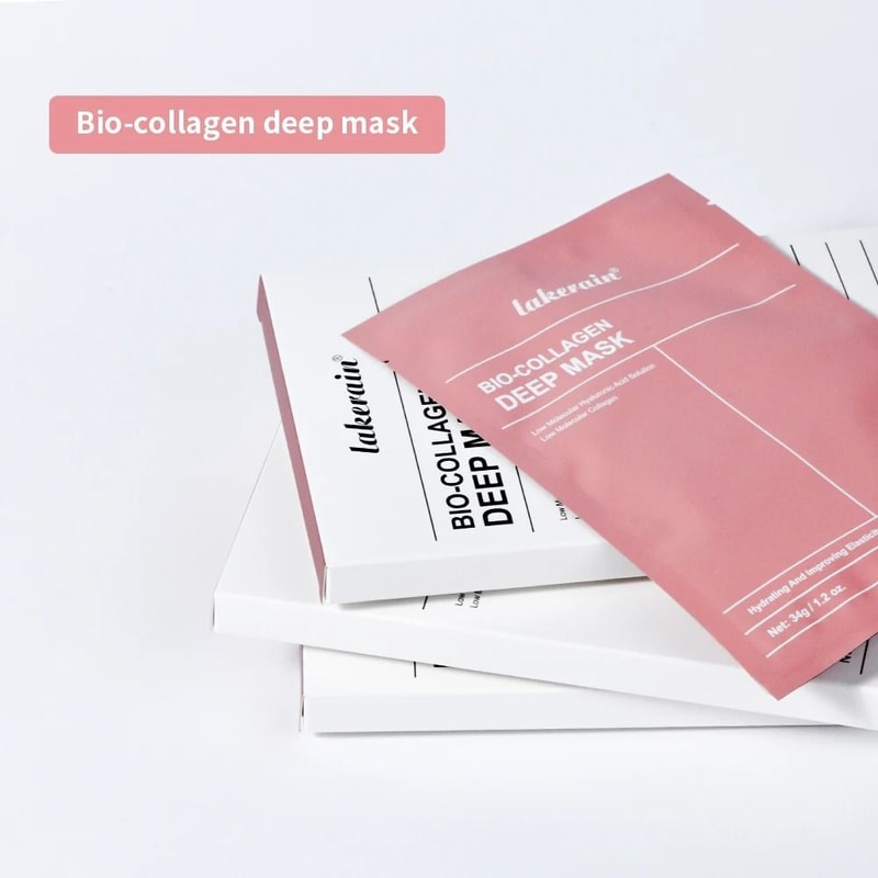 Bio Collagen Real Deep Hydrating Overnight Hydrogel Face Mask 4