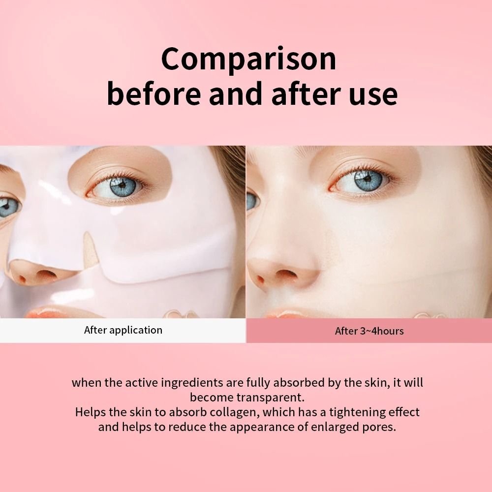 Bio Collagen Real Deep Hydrating Overnight Hydrogel Face Mask 13