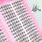 Natural C Curl Cluster False Eyelashes 320 Pieces Lightweight Reusable Lashes 4