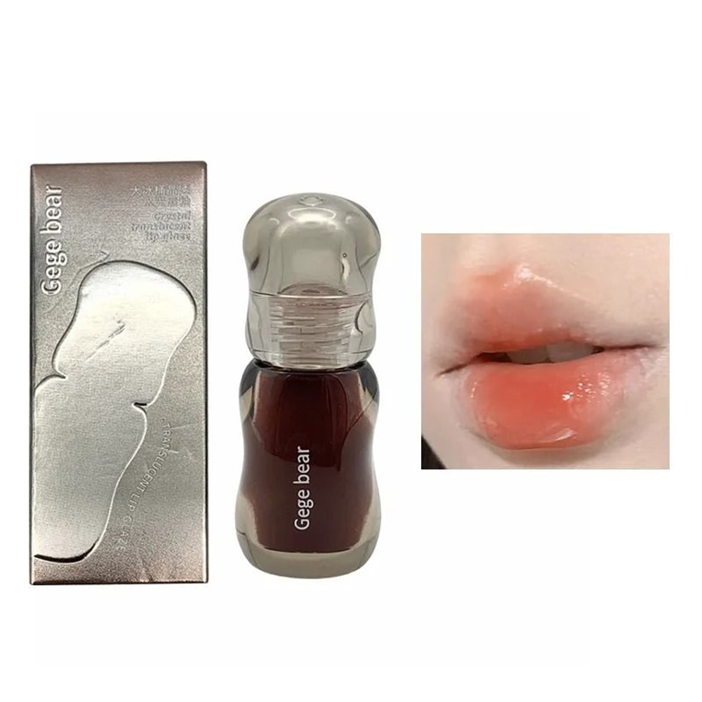 Gege Bear Crystal Gloss Lip Tint Hydrating Mirror Shine Finish 9