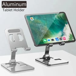 universal aluminum alloy adjustable tablet and phone stand