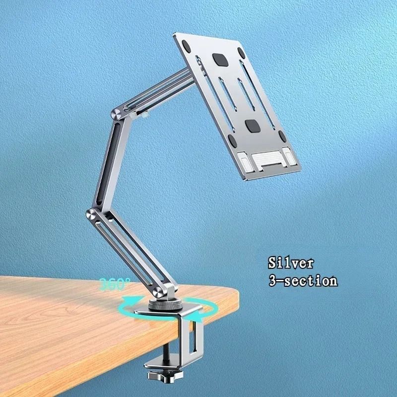 Eary Adjustable Laptop Arm Mount With 360 Rotating Desk Stand 2