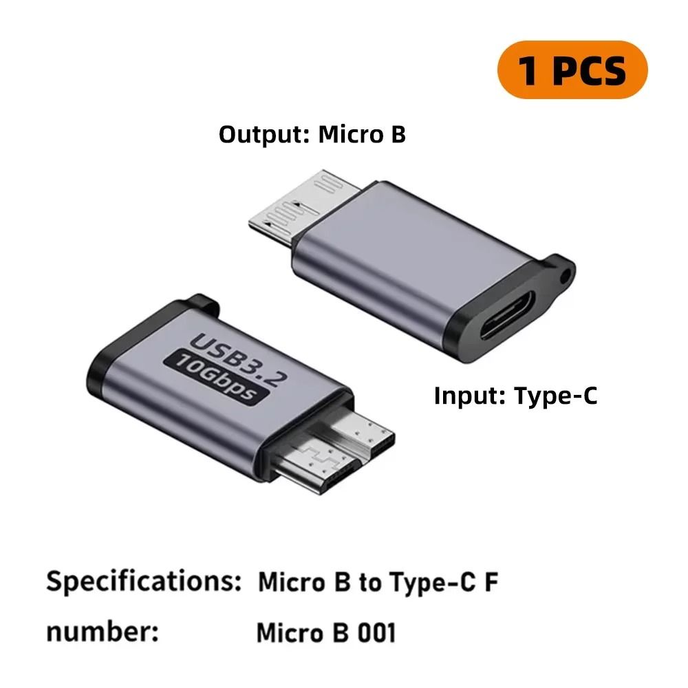 USB C 30 Micro B To Type C Adapter For External Hard Drive 1