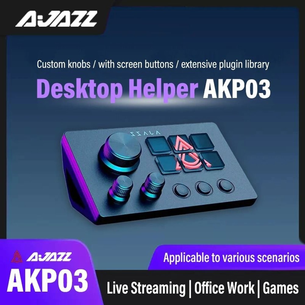 Ajazz AKP03E 12 Key Programmable Mechanical Macro Keyboard 7