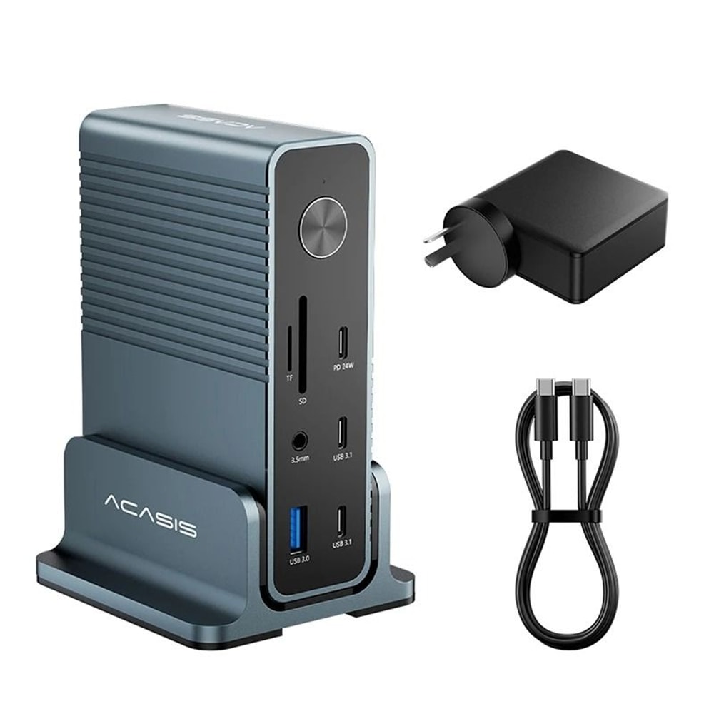 Acasis 15 In 1 USB C Docking Station With Triple 4K Display 5