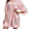 Silk Kimono Robe Satin Bridesmaid Bathrobe For Women 0