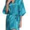 Silk Kimono Robe Satin Bridesmaid Bathrobe For Women 1