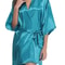 Silk Kimono Robe Satin Bridesmaid Bathrobe For Women 1