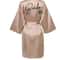 Team Bride Satin Kimono Robe For Wedding Party 2