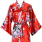 Floral Satin Kimono Robe For Bride And Bridesmaid 7