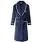 Plus Size Thick Flannel Mens Kimono Bathrobe For Autumn And Winter 4