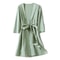 Silky Satin Bridal Kimono Robe For Women 12