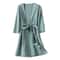 Silky Satin Bridal Kimono Robe For Women 13