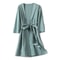 Silky Satin Bridal Kimono Robe For Women 13
