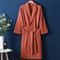 100 Percent Cotton Waffle Kimono Robe For Couples 8