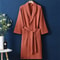 100 Percent Cotton Waffle Kimono Robe For Couples 8
