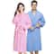 Luxury Cotton Bathrobe Soft Terry Cloth Unisex Spa Robe For Men And Women 0