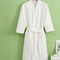 Cotton Waffle Bathrobe Quick Dry Hotel Style Unisex Couples Robe 2