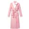 Winter Thick Coral Fleece Couple Robe Plush Flannel Kimono Gown 1