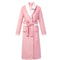 Winter Thick Coral Fleece Couple Robe Plush Flannel Kimono Gown 1