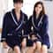 Winter Thick Coral Fleece Couple Robe Plush Flannel Kimono Gown 18