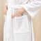 Unisex Waffle Bathrobe Long Shower Sleepwear For Men And Women 5