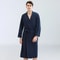 Unisex Waffle Bathrobe Quick Dry Sauna Homewear For Spring And Summer 4