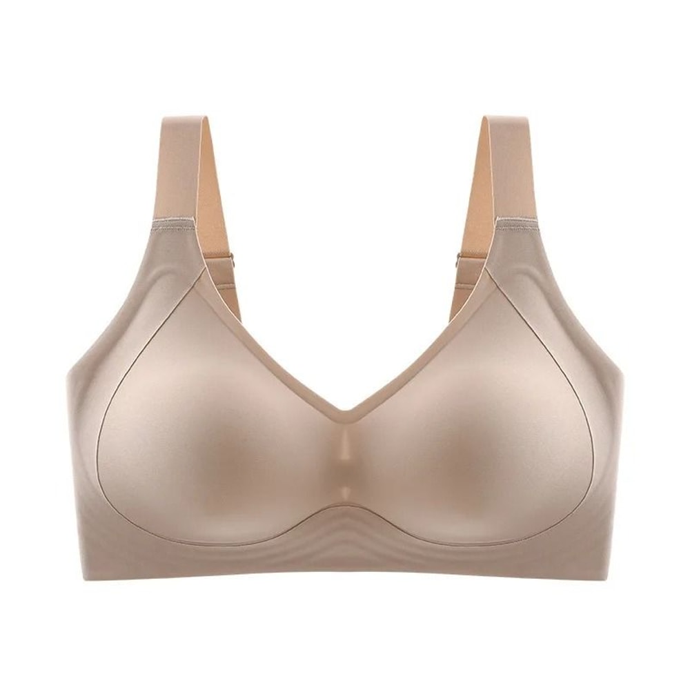 Wireless Seamless Full Coverage Bra Soft Push Up Everyday Bralette 1