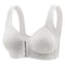 Fallsweet Seamless Front Closure Wire Free Push Up Bralette Full Coverage 6