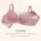 Seamless Floral Wireless Push Up Bralette No Steel Ring Bra 8
