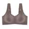 Large Size Seamless Wire Free Push Up Bra Soft Support Adjustable Bralette 5