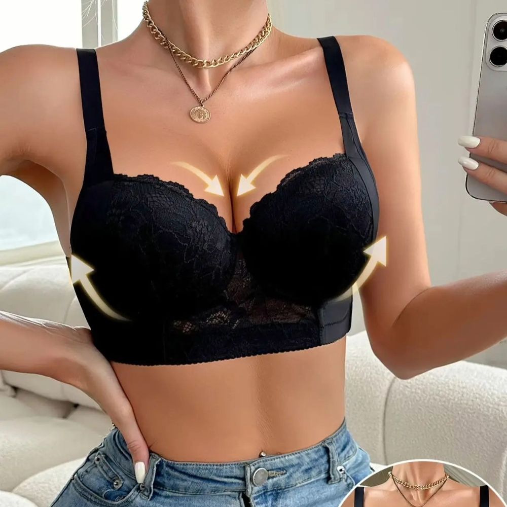 Sexy Lace Underwire Push Up Bra All Season Multi Color Lingerie 2