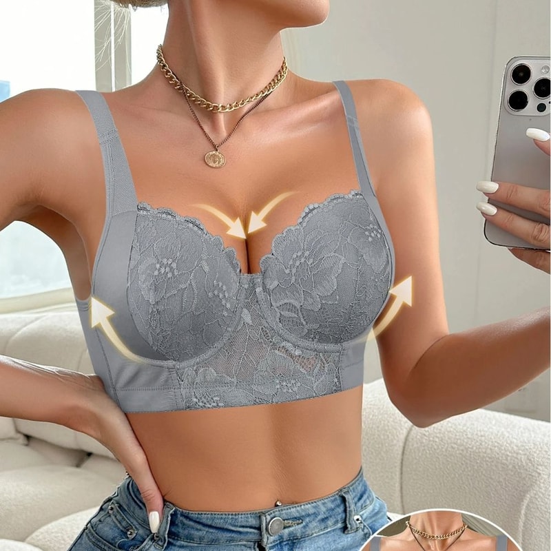 Sexy Lace Underwire Push Up Bra All Season Multi Color Lingerie 3