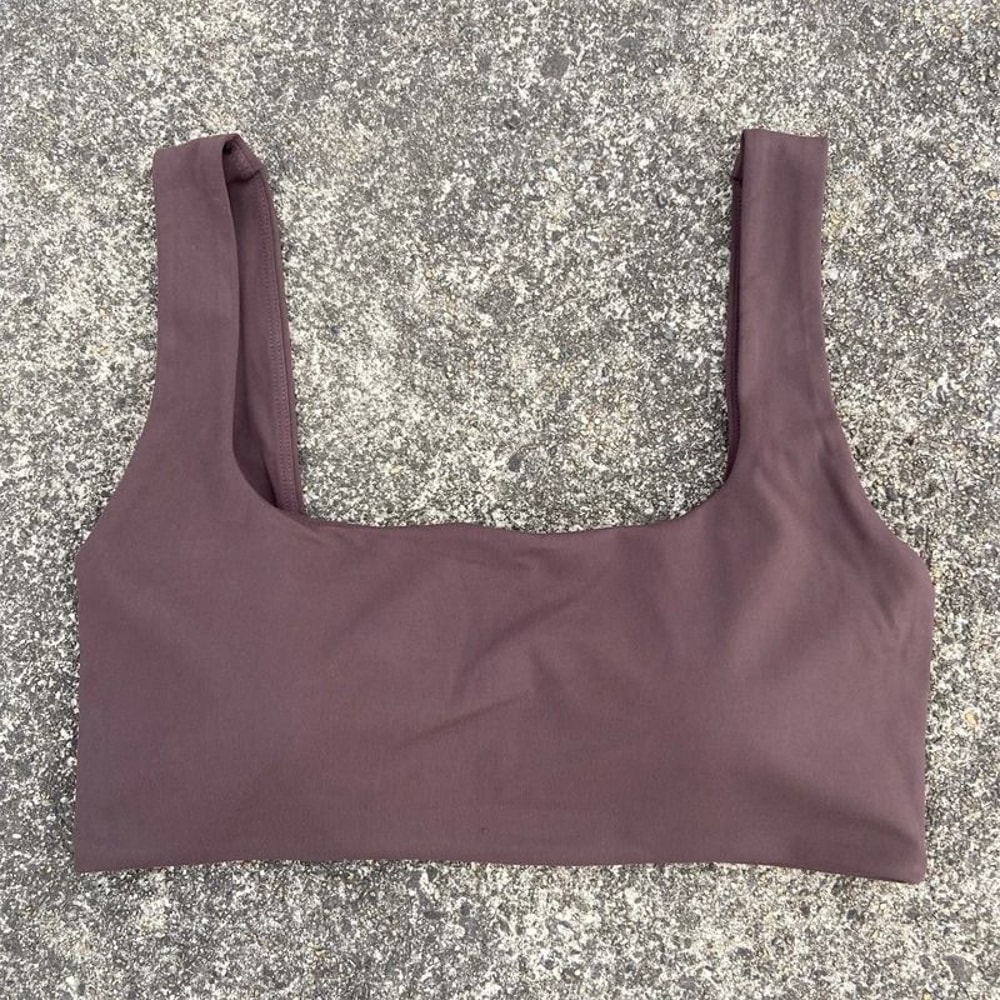 High Impact Push Up Sports Bra Breathable Yoga Workout Tank 2