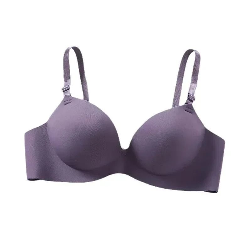 Seamless Push Up Wireless 3 4 Cup Bra Breathable Everyday Bralette 9