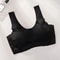 Ice Silk Seamless Push Up Bra Padded Vest Bralette 2