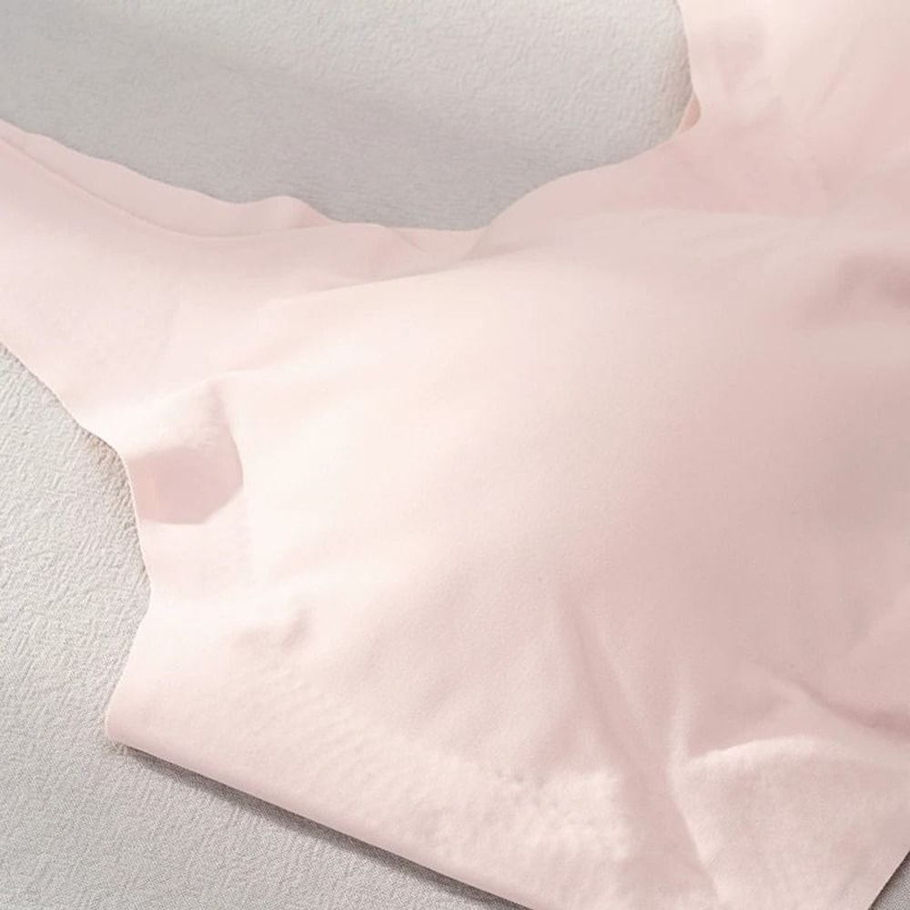 Ice Silk Seamless Push Up Bra Padded Vest Bralette 7