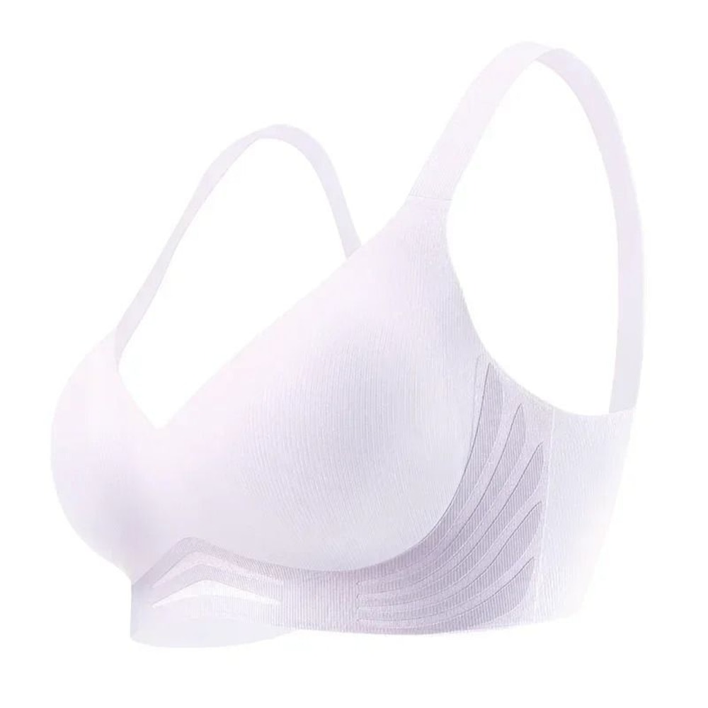 SUJIIN Wireless Push Up Bra Seamless Cooling Comfort Bralette 6