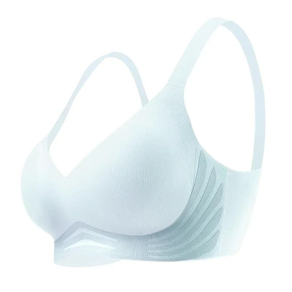 SUJIIN Wireless Push Up Bra Seamless Cooling Comfort Bralette 4