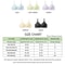 SUJIIN Wireless Push Up Bra Seamless Cooling Comfort Bralette 7
