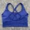Cross Strap High Impact Sports Bra Push Up Yoga Crop Top 6