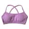 Seamless Cross Back Yoga Bra High Support Push Up Workout Bra 6