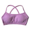 Seamless Cross Back Yoga Bra High Support Push Up Workout Bra 6